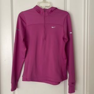 Cute running hoodie; Nike small.